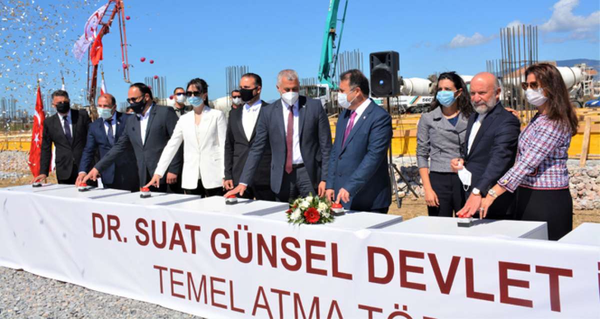 KKTC Dr. Suat Günsel Devlet İlkokulunun temeli atıldı