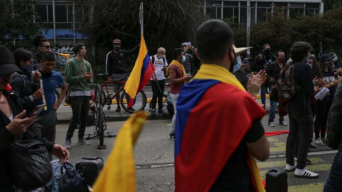 Kolombiya'da hükümet karşıtı protestolar devam ediyor