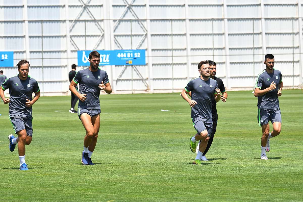 Konyaspor, yeni sezon hazırlıklarını devam ettirdi