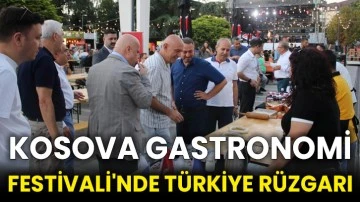 Kosova Gastronomi Festivali'nde Türkiye rüzgarı