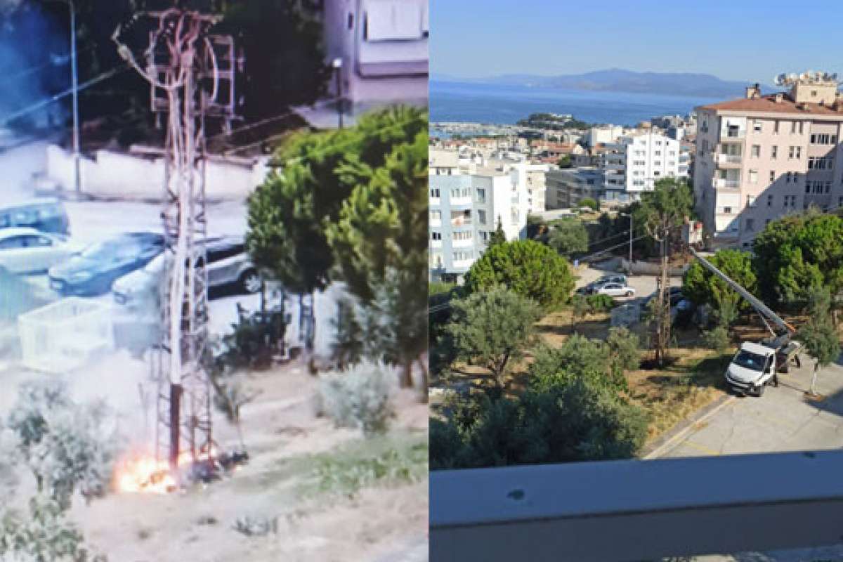 Kuşadası'nda çıkan yangın söndürüldü