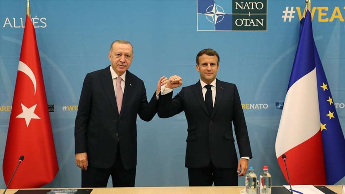 Macron'da Erdoğan ile görüşmesine ilişkin açıklama: 'Yatıştırıcı bir iklimde' gerçekl