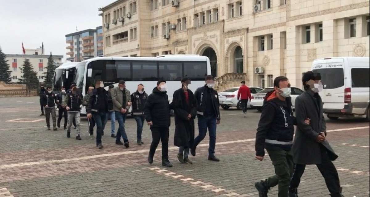 Mardin'de uyuşturucu operasyonu: 10 tutuklama