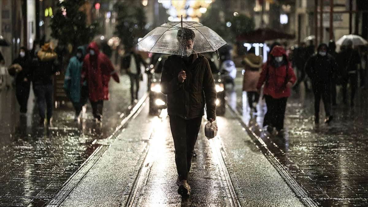 Marmara Bölgesi'nde yağmur ve sağanak bekleniyor