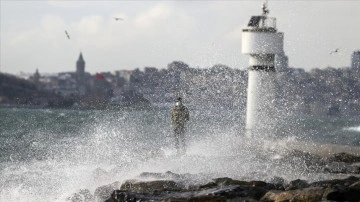 Marmara Denizi'nde fırtına uyarısı