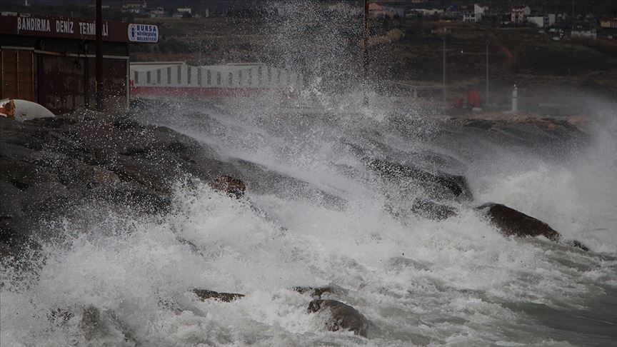 Marmara ve Batı Karadeniz için fırtına uyarısı