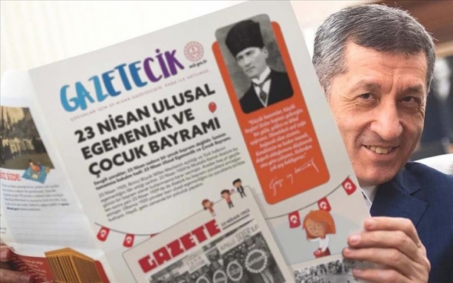 MEB'den çocuklara özel 'Gazetecik'