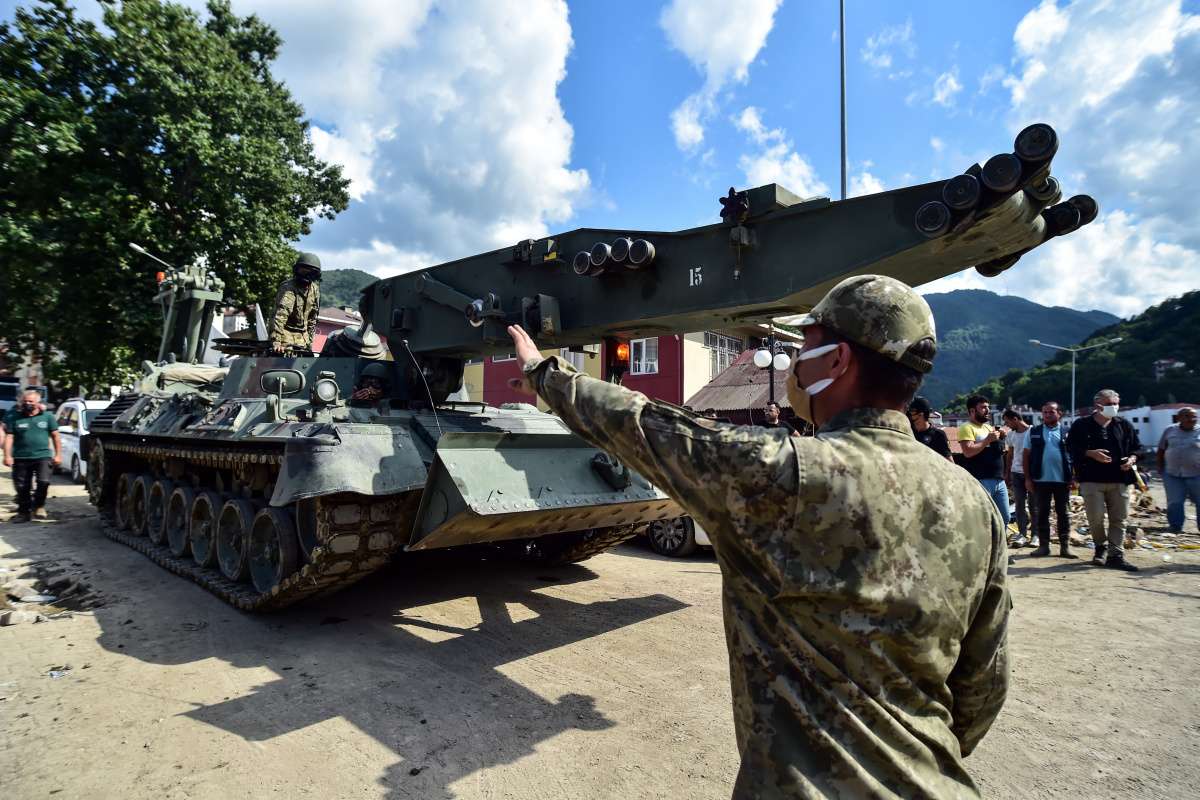 Mehmetçik, Bozkurt'ta köprü kuruyor