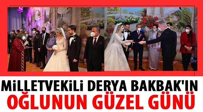 Milletvekili Derya Bakbak'ın oğlunun güzel günü