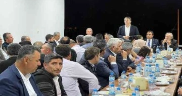 Milletvekili Tutdere, muhtarlarla iftarda bir araya geldi