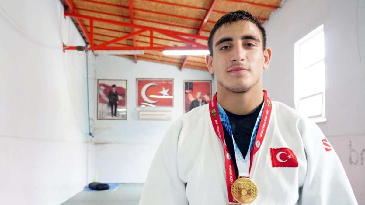Milli judocu Muhammed Mustafa Koç Büyükler Dünya Judo Şampiyonasından...