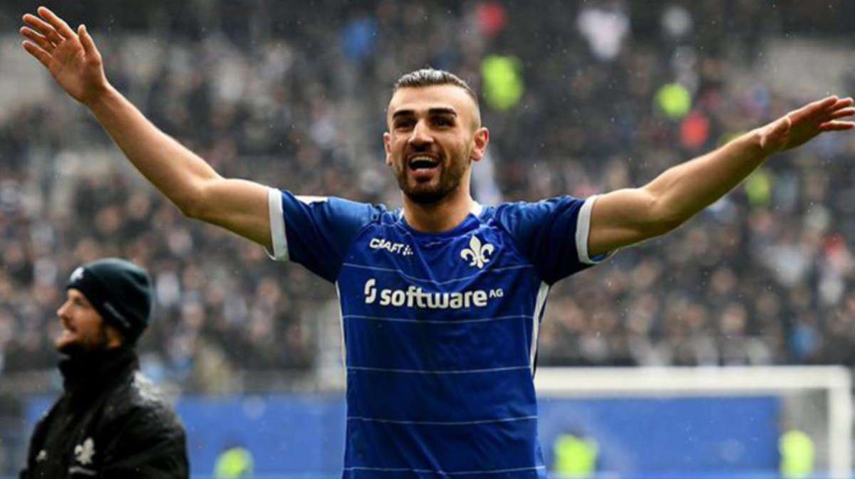 Milli Takım'da EURO 2020 kadrosuna alınmayan Serdar Dursun, Heidenheim karşısında 4 gol attı