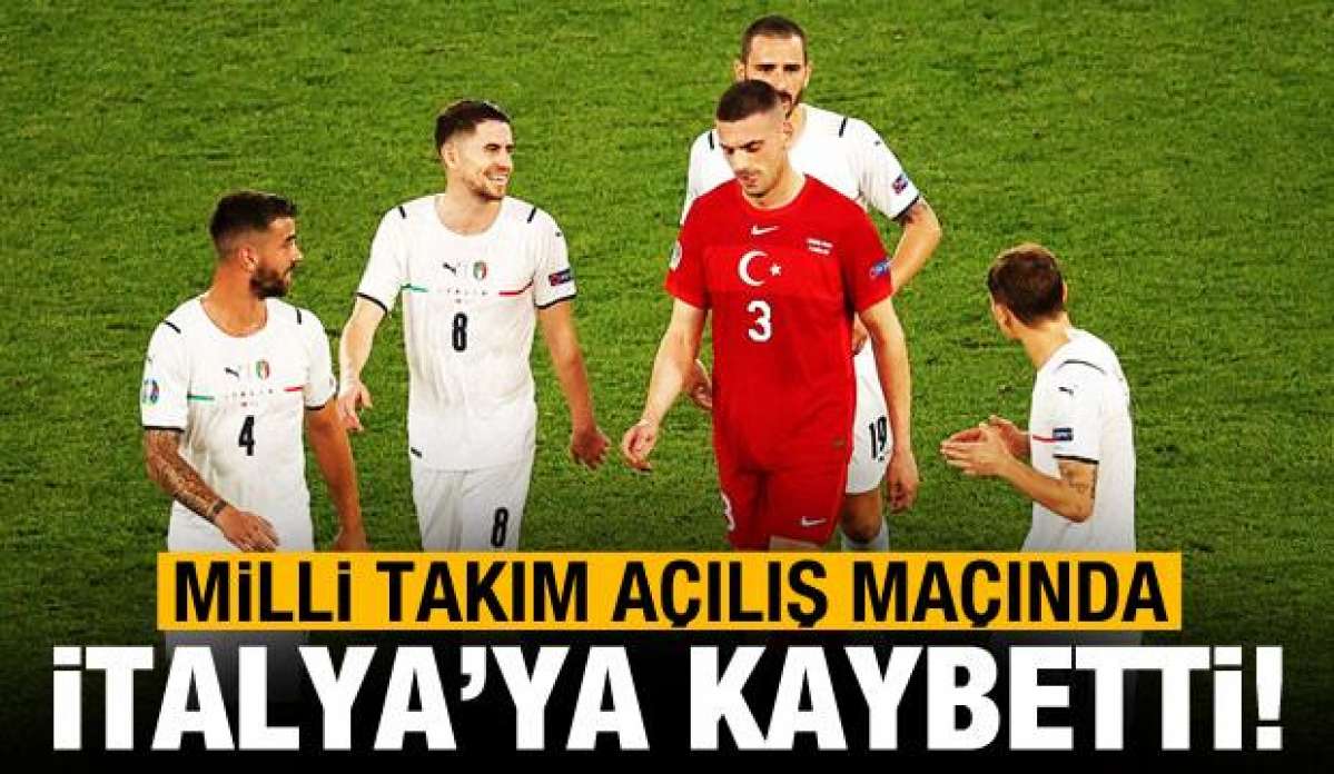 Milliler açılış maçında İtalya'ya kaybetti