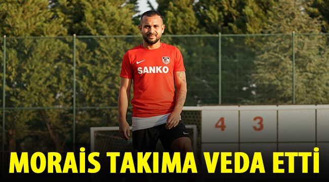 Morais takıma veda etti