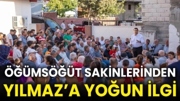 Öğümsöğüt sakinlerinden Yılmaz’a yoğun ilgi