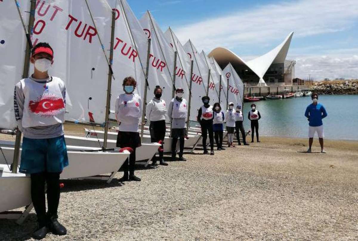 Optimist Milli Takımı, Andalusian Training Regatta yarışlarına...