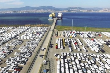 Otomotiv ihracatı eylülde 2,5 milyar dolar oldu