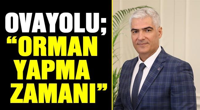 Ovayolu;” orman yapma zamanı”