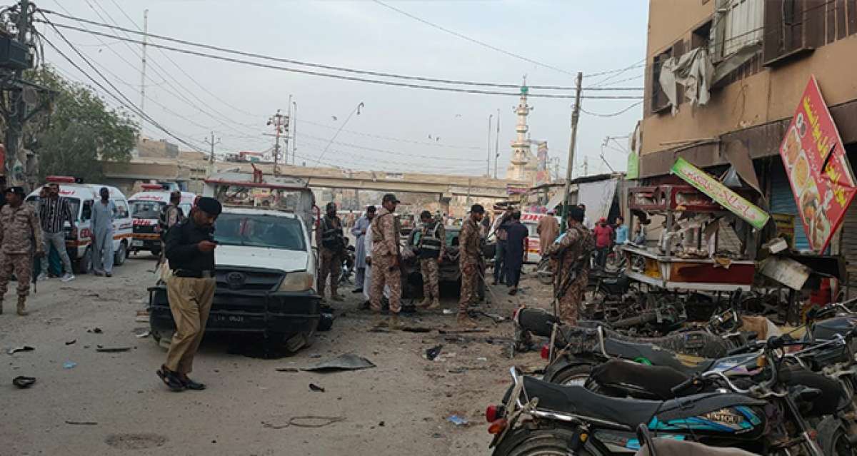 Pakistan'da patlama: 1 ölü, 12 yaralı