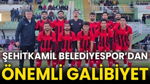 Şehitkamil Belediyespor’dan önemli galibiyet