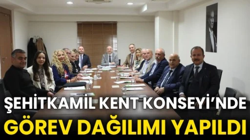 Şehitkamil Kent Konseyi’nde görev dağılımı yapıldı