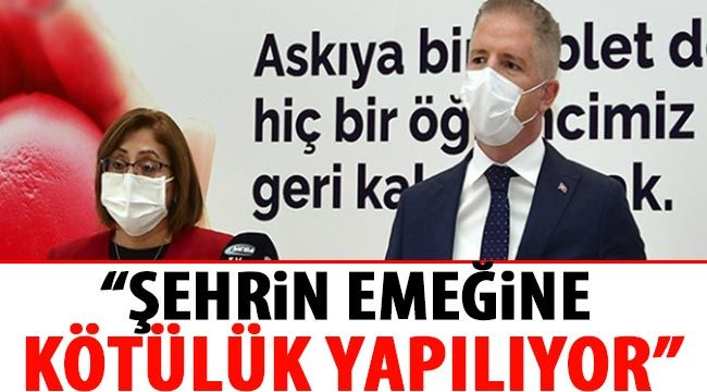 “Şehrin emeğine kötülük yapılıyor”