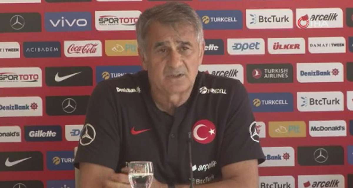 Şenol Güneş: 'İtalya maçı 3 ihtimalli ama ilk ihtimalimiz kazanmak'