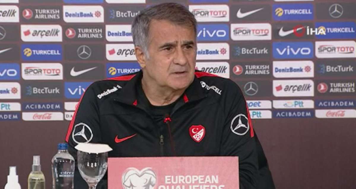 Şenol Güneş: 'Norveç maçından iyi dönersek büyük avantaj yakalayacağız'