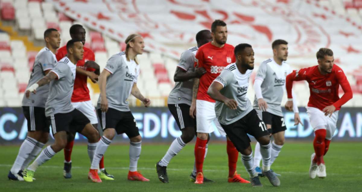 Sivasspor'un gözü kulağı Beşiktaş maçında!