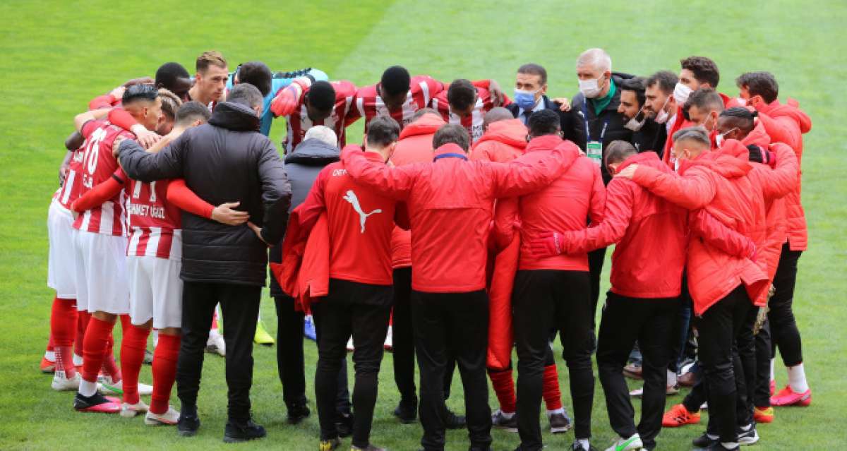 Sivasspor'un iç saha karnesi