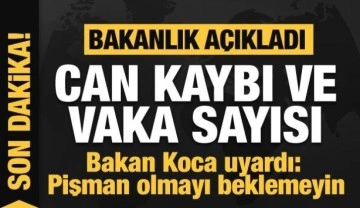 Son dakika: 8 Aralık koronavirüs tablosu açıklandı!