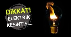 Son Dakika: Gaziantep Dikkat! Gaziantep'te yarın birçok bölgede elektrik kesintisi olacak...