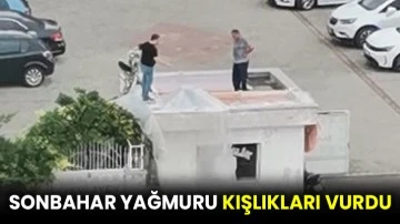 Sonbahar yağmuru kışlıkları vurdu