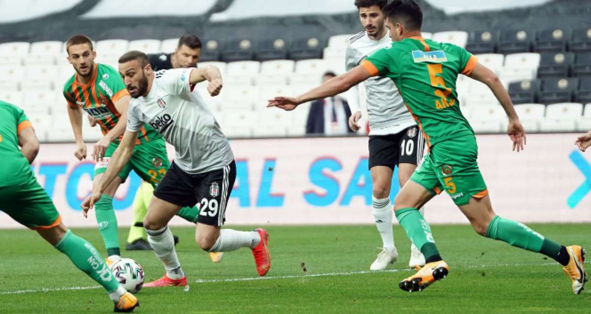 Süper Lig: Beşiktaş: 3 - Aytemiz Alanyaspor: 0 (Maç sonucu)
