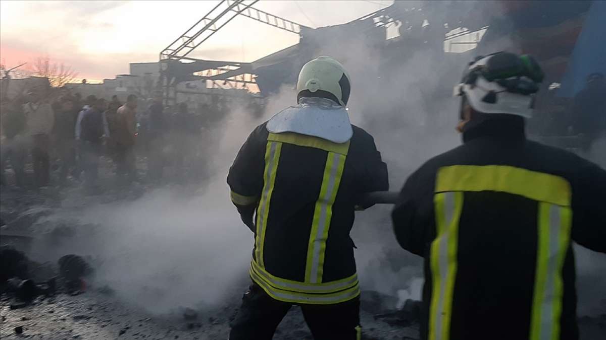 Suriye'nin kuzeyindeki Azez ilçesinde bombalı terör saldırısı: 1 ölü, 6 yaralı