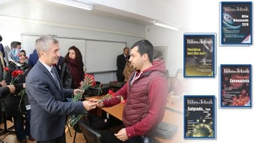 Tahmazoğlu’ndan Gaziantep’teki tüm öğretmenlere TÜBİTAK dergisi aboneliği