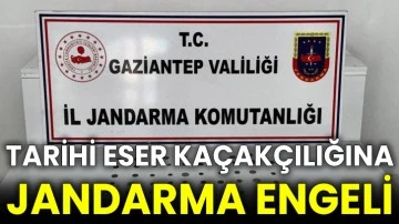 Tarihi eser kaçakçılığına jandarma engeli