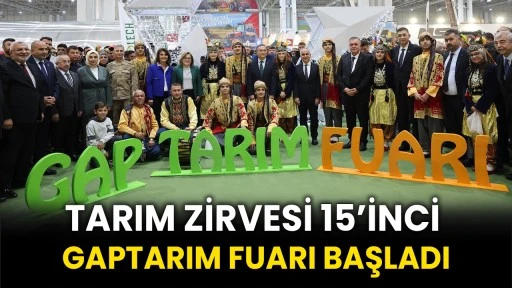 Tarım Zirvesi 15’inci Gaptarım Fuarı Başladı