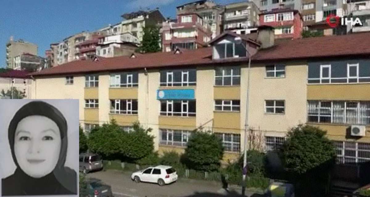 Trabzon'da okul bahçesinde bıçaklanan kadın hayatını kaybetti