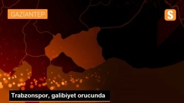 Trabzonspor, galibiyet orucunda