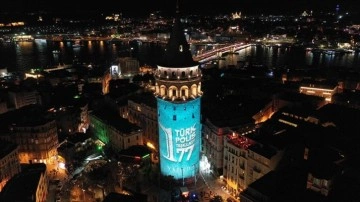 Türk Polis Teşkilatının 177. kuruluş yıl dönümü etkinliği Galata'da yapıldı