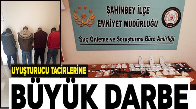 Uyuşturucu tacirlerine büyük darbe