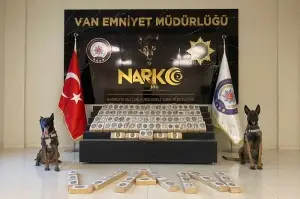 Van'da 115 kilo eroin ele geçirildi