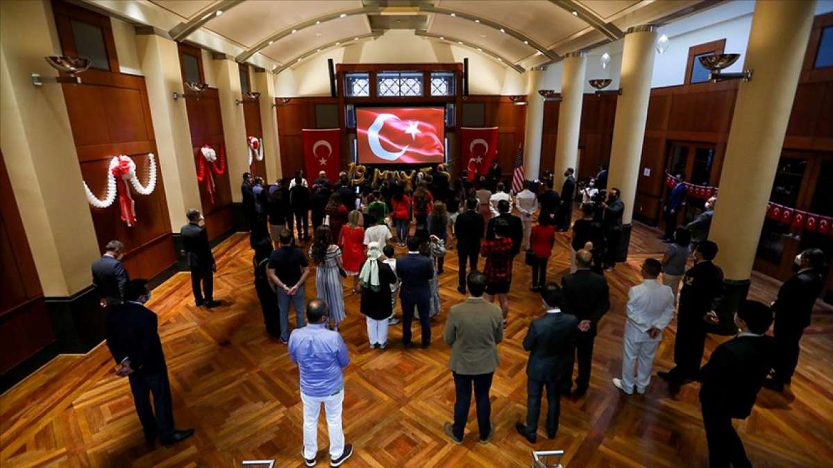Washington'da 19 Mayıs Atatürk'ü Anma, Gençlik ve Spor Bayramı kutlaması yapıldı