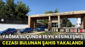 Yağma suçunda 15 yıl kesinleşmiş cezası bulunan şahıs yakalandı