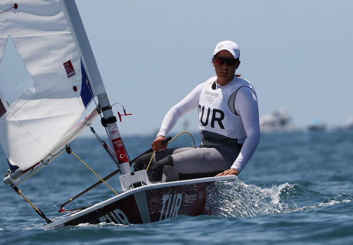 Yelkende Ecem Güzel laser radial sınıfında 20. sırada kaldı