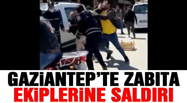 Zabıta ekiplerine saldırı