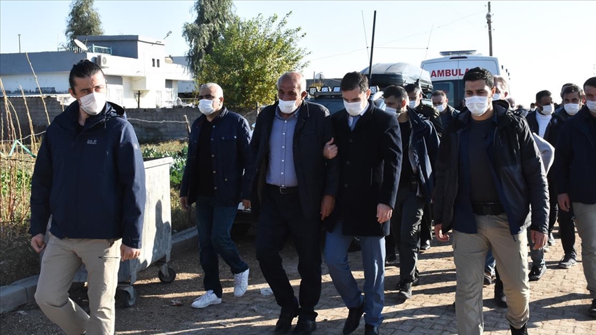 Zeytin Dalı bölgesinde şehit olan askerin baba ocağına ateş düştü